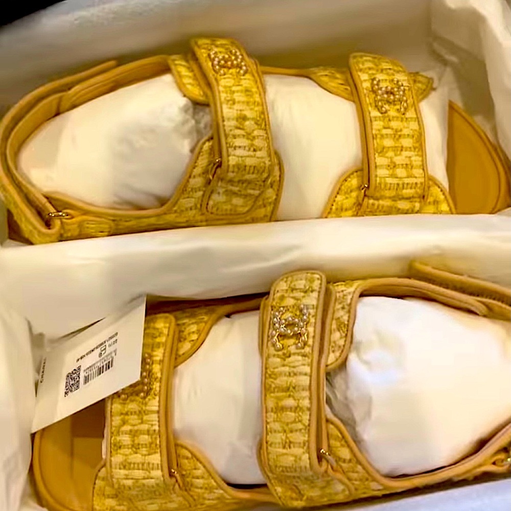 COPY - Chanel dad sandals 7.5